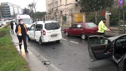 Kağıthane’de trafik kazasında ortalık savaş alanına döndü