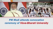 PM Modi attends convocation ceremony of Visva-Bharati University