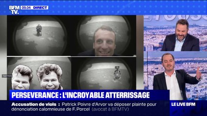 Les internautes s'amusent avec la première image de Mars envoyée par Perseverance