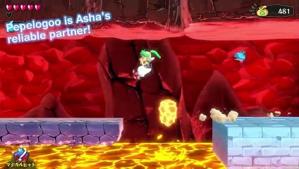 Wonder Boy: Asha in Monster World - Jugabilidad