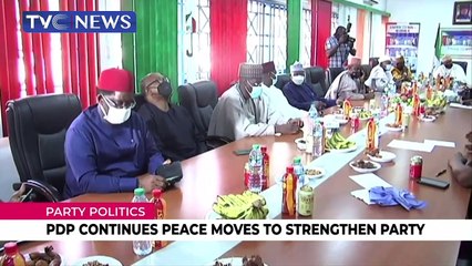 Senator Saraki-led PDP reconciliation committee meets former president Goodluck Jonathan