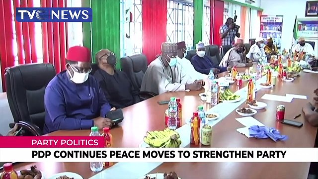 Senator Saraki-led PDP reconciliation committee meets former president Goodluck Jonathan