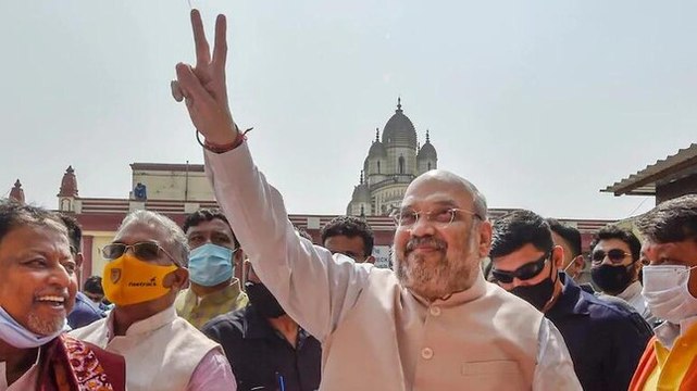 Amit Shah's Bengal visit: BJP leader pays tribute to revolutionaries, asks youth to connect with Netaji