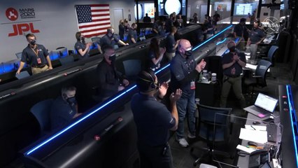 Le rover Perseverance de la Nasa s'est posé sur Mars
