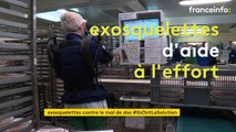 Au CHU de Rouen, des exosquelettes pour soulager le dos des salariés