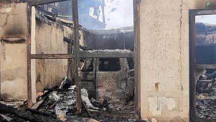 Griesner Alm bei Brand zerstört