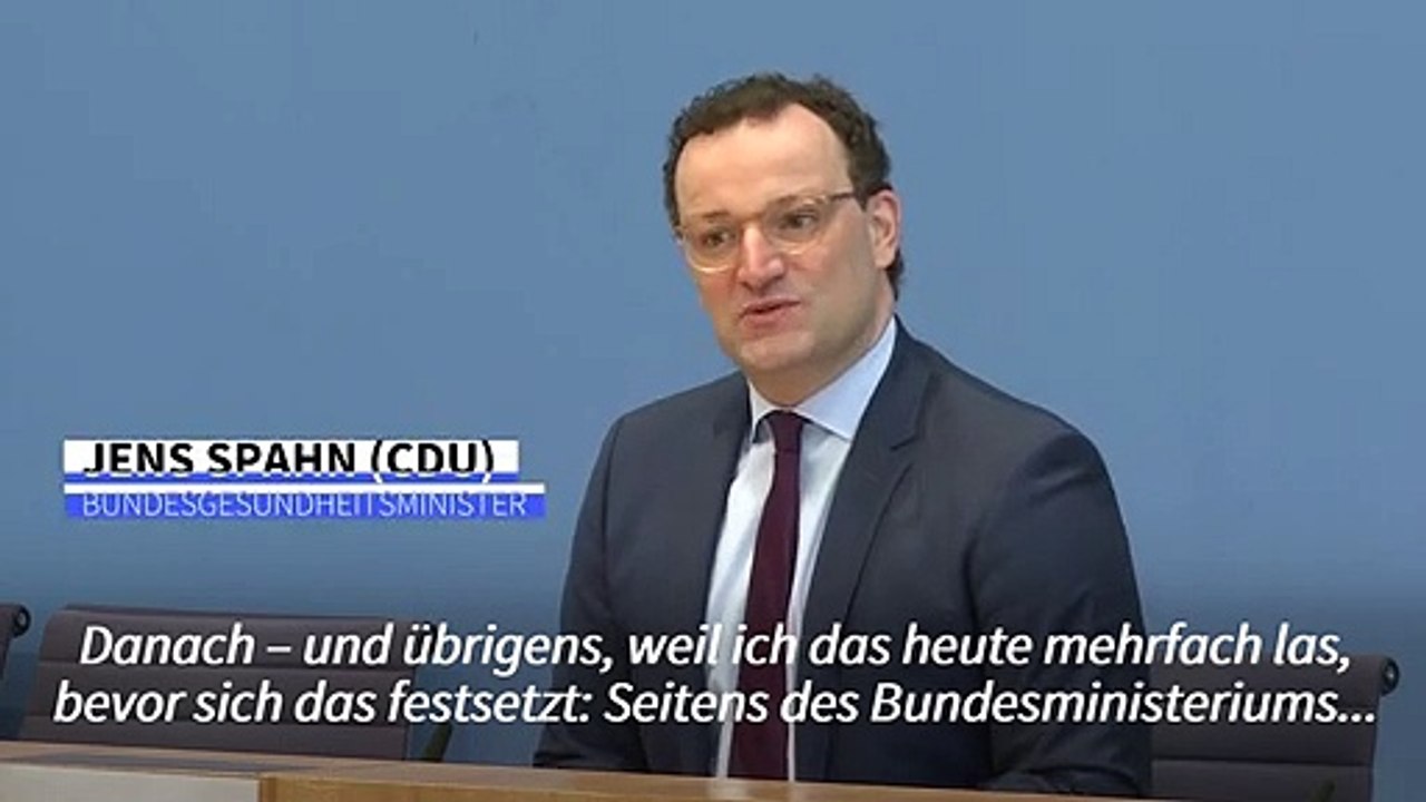 Spahn: Noch kein Datum für Impfstart in Arztpraxen