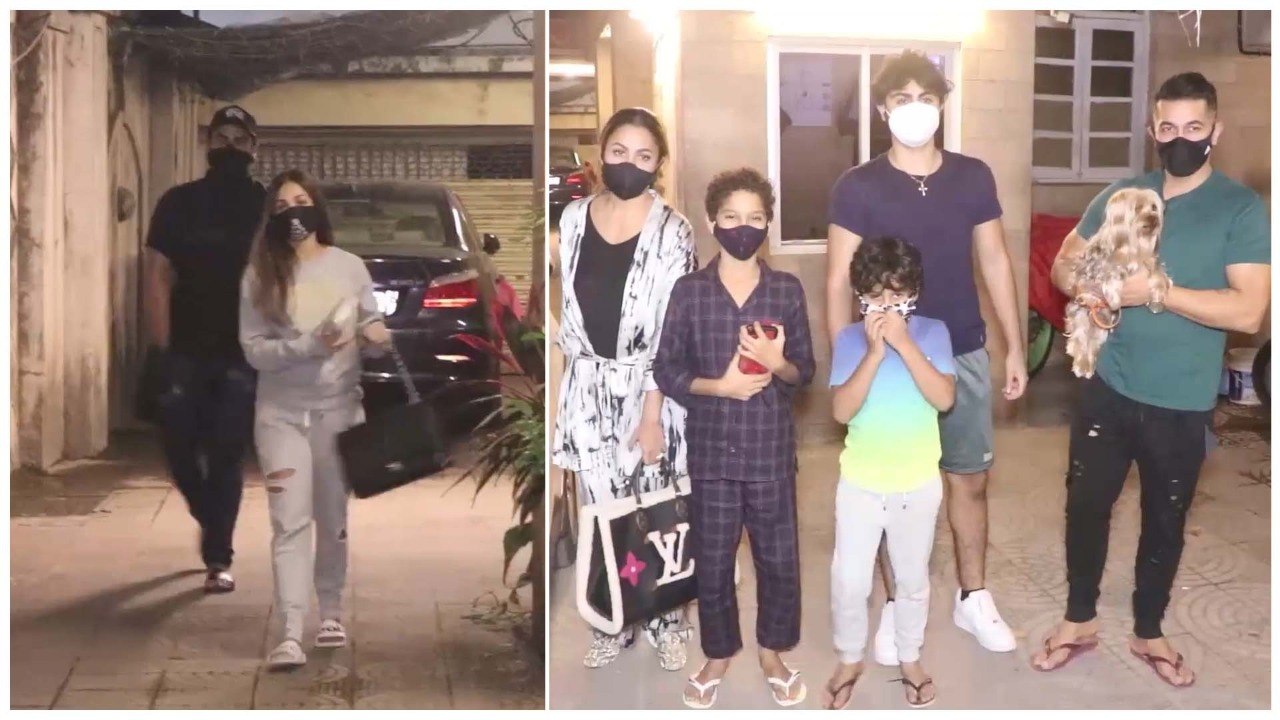 Arjun Kapoor Joins GF Malaika Arora Over A Family Get-Together with Son Arhaan and Sister Amrita