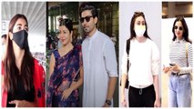 Shefali Jariwala, Sonal Chauhan, Gurmeet Chaudhary & Pooja Hegde snapped at the Airport | SpotboyE