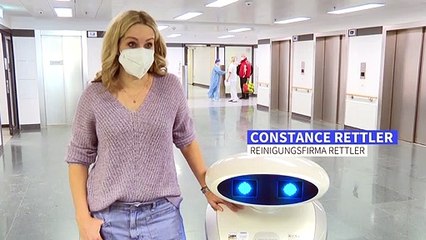 Mehr als ein Wischmopp: Reinigungsroboter "Franzi"