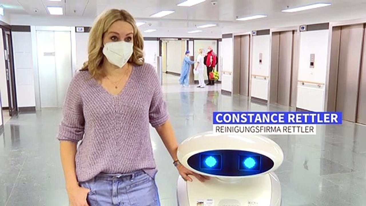 Mehr als ein Wischmopp: Reinigungsroboter 'Franzi'