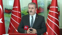 ANKARA - Destici: '(Gara'da 13 Türk vatandaşının şehit edilmesi) İç siyaset meselesi yapılmaması lazım'