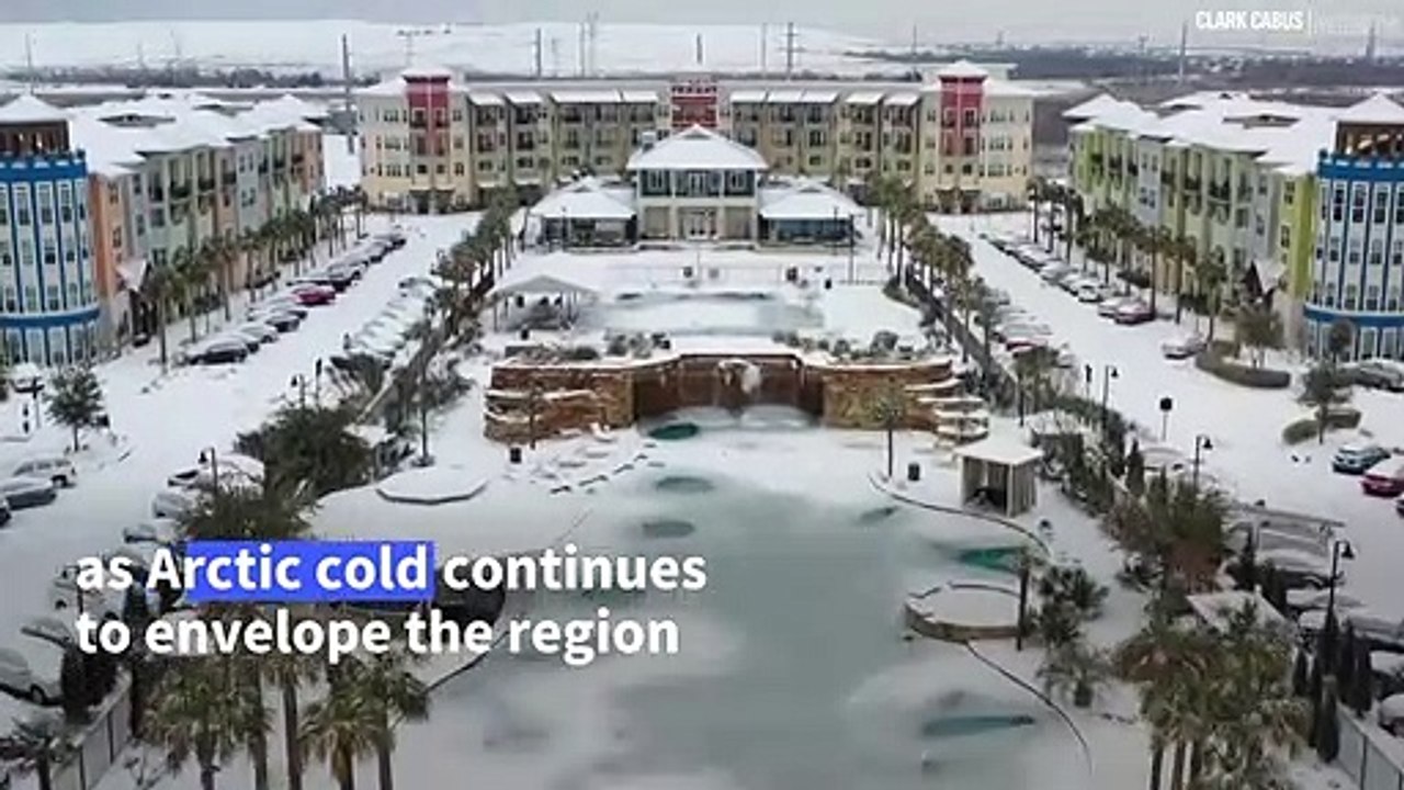 Texans face water disruptions as state thaws after Arctic temperatures