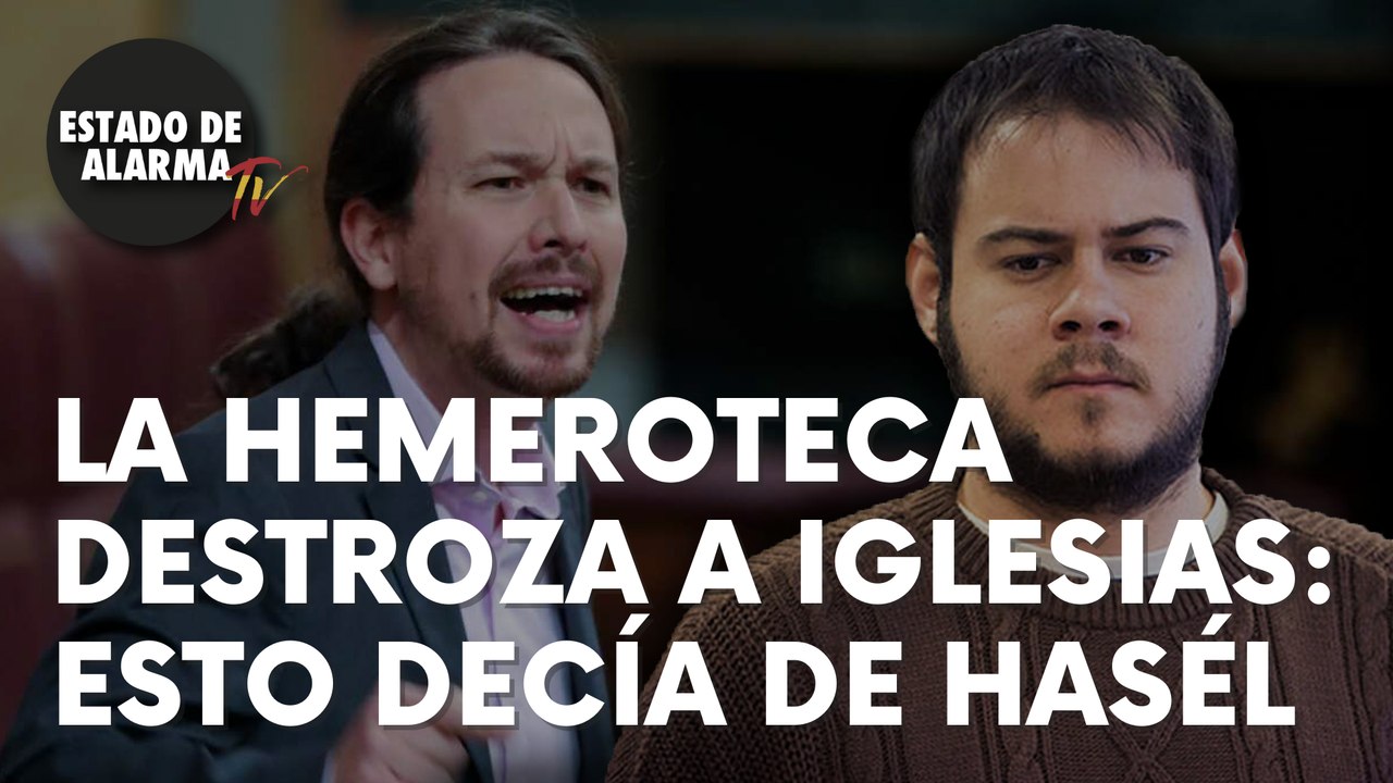 La hemeroteca destroza a Iglesias: Esto decía de Hasél en 2014