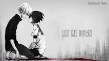 Nightcore - Let me down slowly (Lyrics)