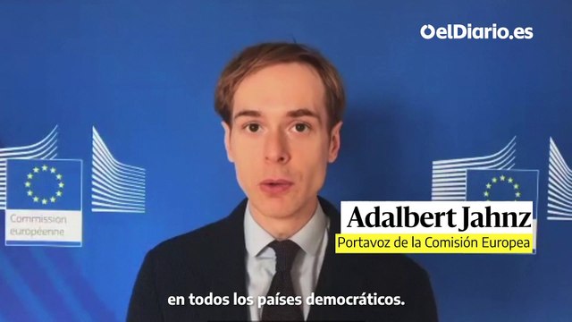 La Comisión Europea, sobre las protestas por Pablo Hasel: Respetamos las manifestaciones pacíficas y condenamos la violencia