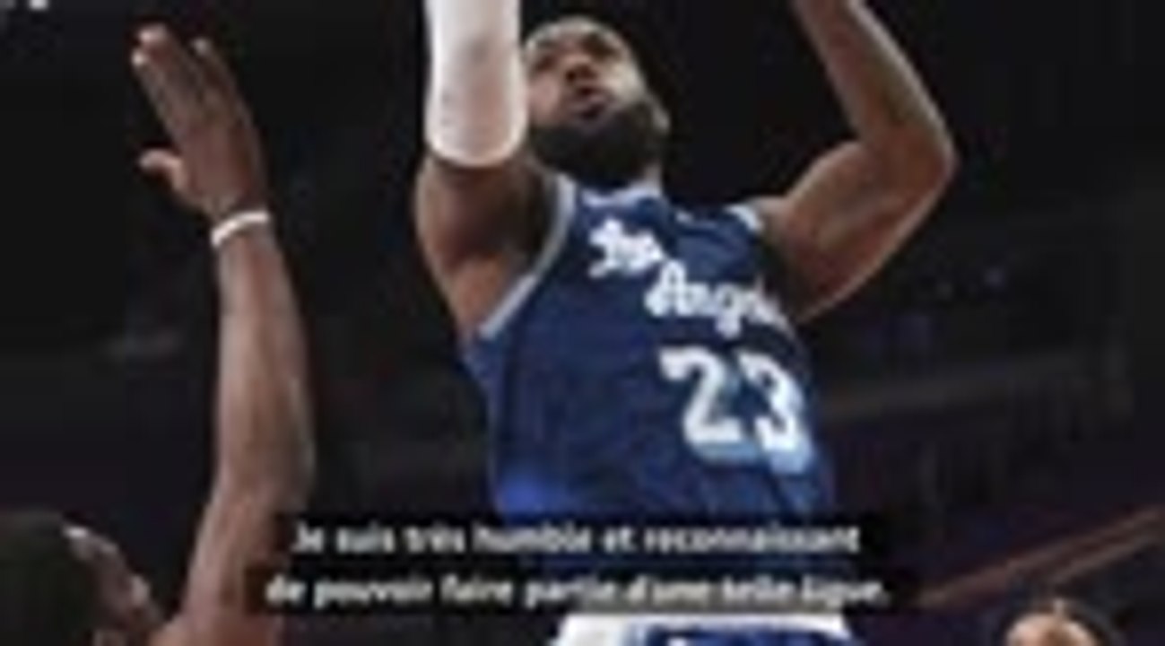 Lakers - LeBron dépasse les 35 000 points en carrière
