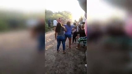 Un caballo chocó a una mujer embaraza en Santiago del Estero