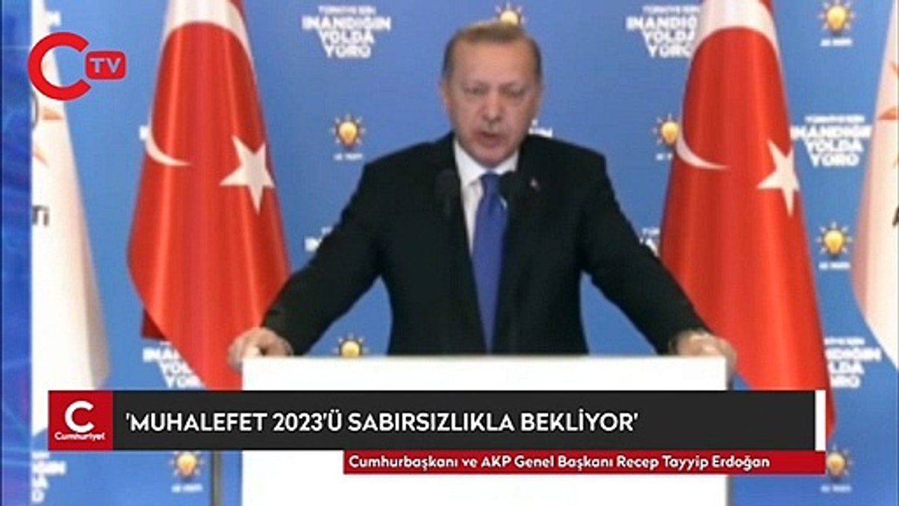 erdogan muhalefet 2023 u sabirsizlikla bekliyor dailymotion video