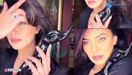 Sushmita Sen flaunts the Black Lady, calls it her 'comeback'