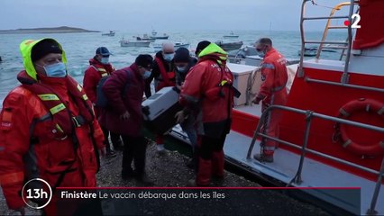 Covid-19 : dans les coulisses de la livraison de vaccins dans une île finistérienne