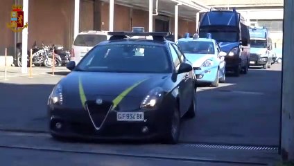 Catania - Minaccia poliziotti con bottiglia rotta arrestato gambiano clandestino (19.02.21)