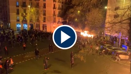 Sánchez condena la violencia y el PP pide el cese de ministros del Gobierno