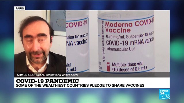 Coronavirus pandemic: Some of the wealthiest countries pledge to share vaccines