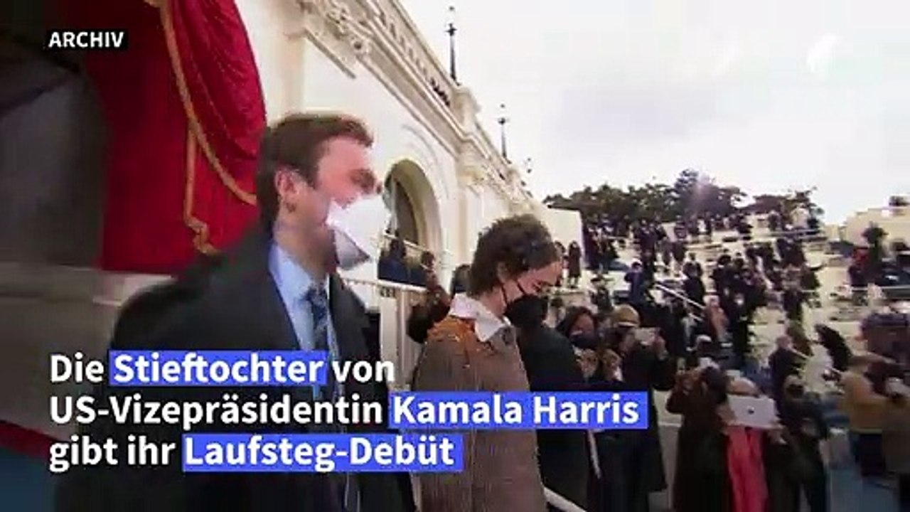 Kamala Harris' Stieftochter gibt ihr Debüt als Model