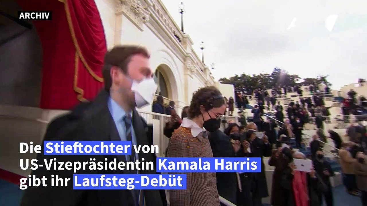 Kamala Harris' Stieftochter gibt ihr Debüt als Model