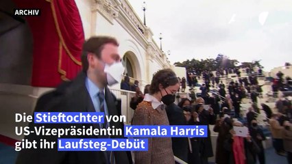 Kamala Harris' Stieftochter gibt ihr Debüt als Model