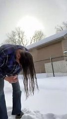 Ice Cold Hair Style Stands on End