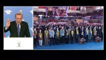 ANKARA - Cumhurbaşkanı Erdoğan, video konferansla AK Parti Şanlıurfa İl Kadın Kolları 6. Olağan kongresine katıldı (2)