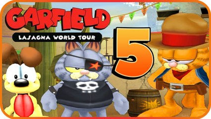 Garfield: Lasagna World Tour Walkthrough Part 5 (PS2) Mexico