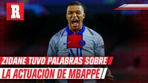 Zinedine Zidane hablo sobre la buena actuación de Mbappe en la Champions League