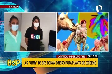 Fans de BTS en Perú se unen para ayudar a construir planta de oxígeno