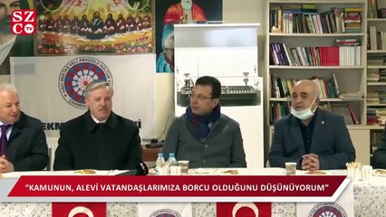 İmamoğlu ile ilçe müftüsünden cami ve cemevi ziyareti