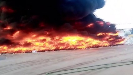 Manisa’da geri dönüşüm fabrikasında yangın