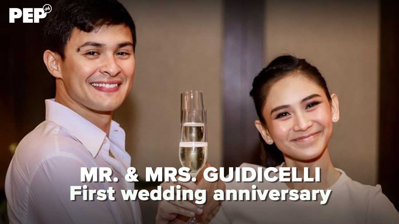 Sarah Geronimo, Matteo Guidicelli: a year of ma...