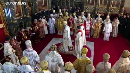 Патриарх Сербский Порфирий вступил на престол