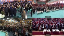 ANKARA - Cumhurbaşkanı Erdoğan, video konferansla AK Parti Manisa İl Kadın Kolları 6. Olağan Kongresine katıldı (1)