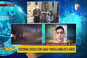 VMT: Familia de menor fallecida por cisterna pide no liberar a conductor