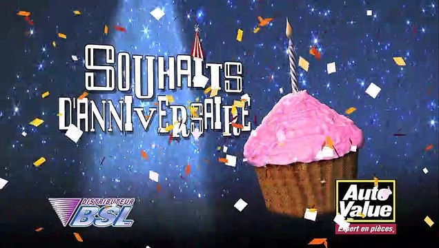 Souhaits d'anniversaire - capsule 2 - 19 février 2021