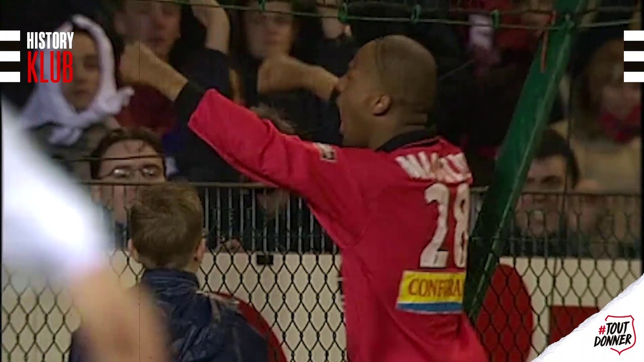 History Klub - 23 février 2002 - Toifilou Maoulida, un premier but en Rouge et Noir qui vaut trois points