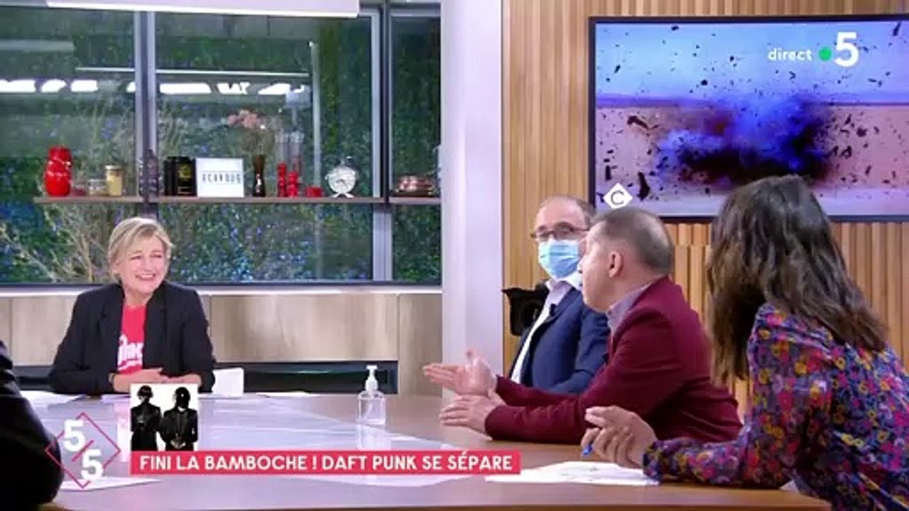 C à vous : une archive du duo Daft Punk sans leurs casques ressort