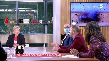 C à vous : une archive du duo Daft Punk sans leurs casques ressort