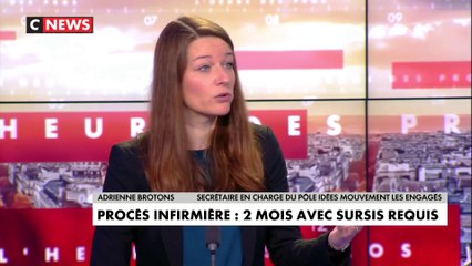 Adrienne Brotons : « Ce que je trouve intéressant dans ce qu'elle a dit c'est qu'elle ne voulait pas attaquer les policiers mais l'Etat »