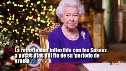 La reina Isabel II inflexible con Meghan y Harry
