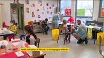 Covid-19 : lancement de la campagne de tests salivaires dans les écoles