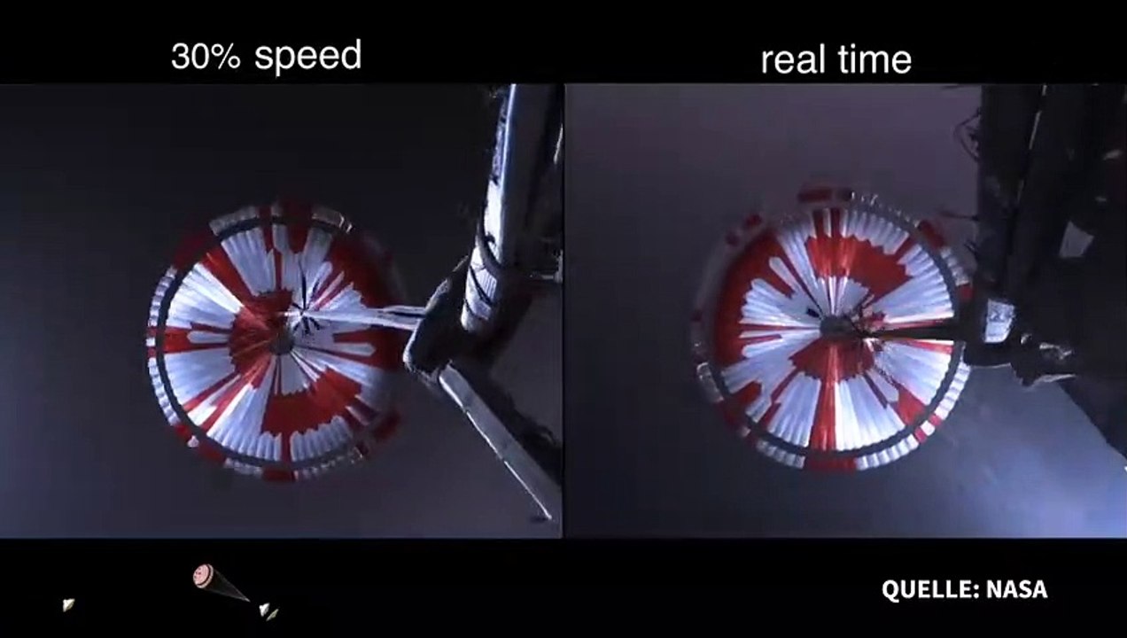 'Perseverance': So lief die Mars-Landung ab